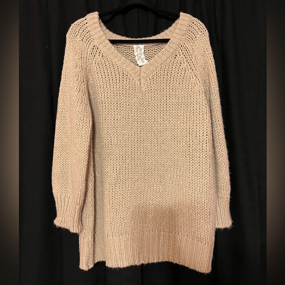 Beautiful Cream Sweater Dress